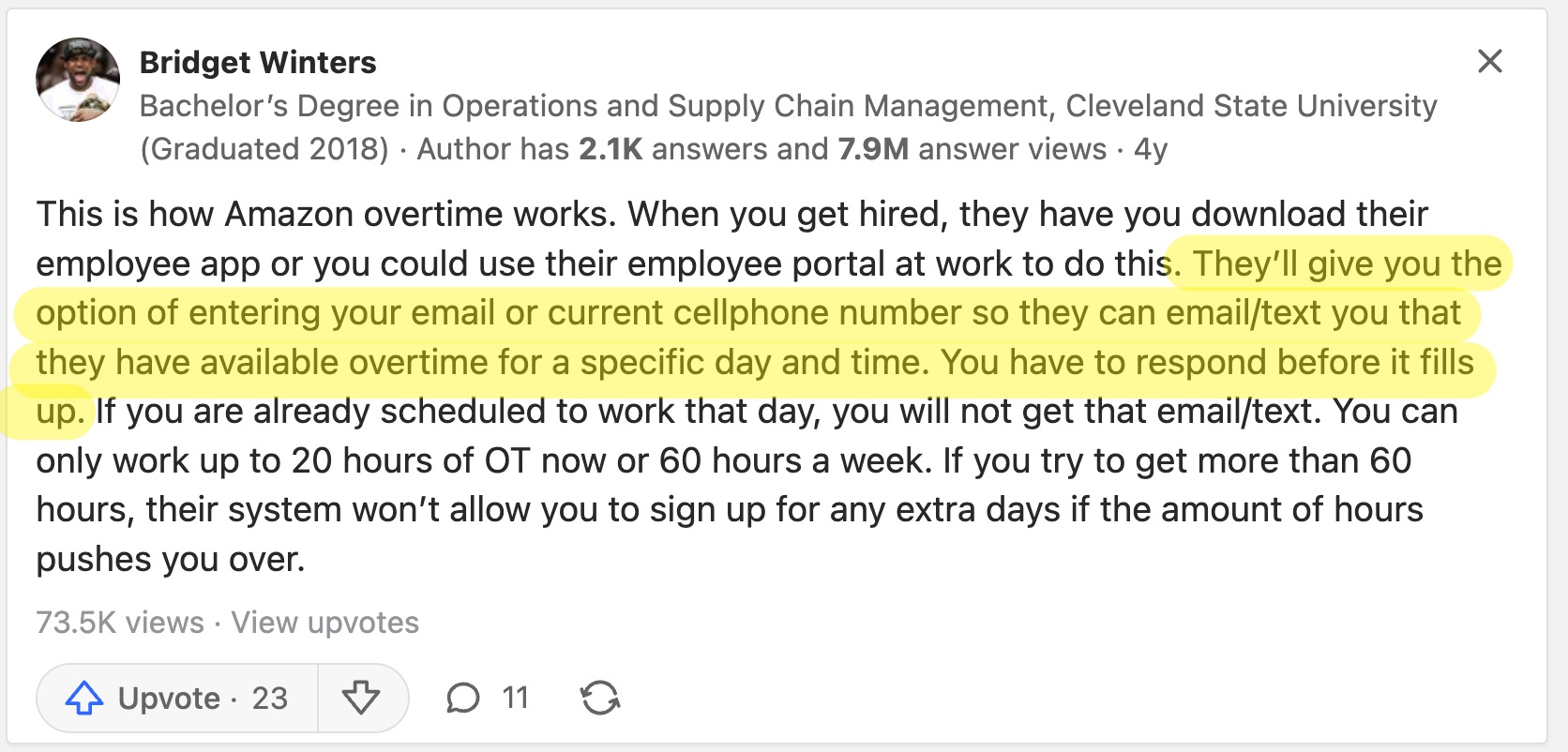 Amazon Overtime Pay What Can You Expect?